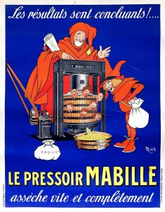 Le pressoir MABILLE assèche vite et complètement