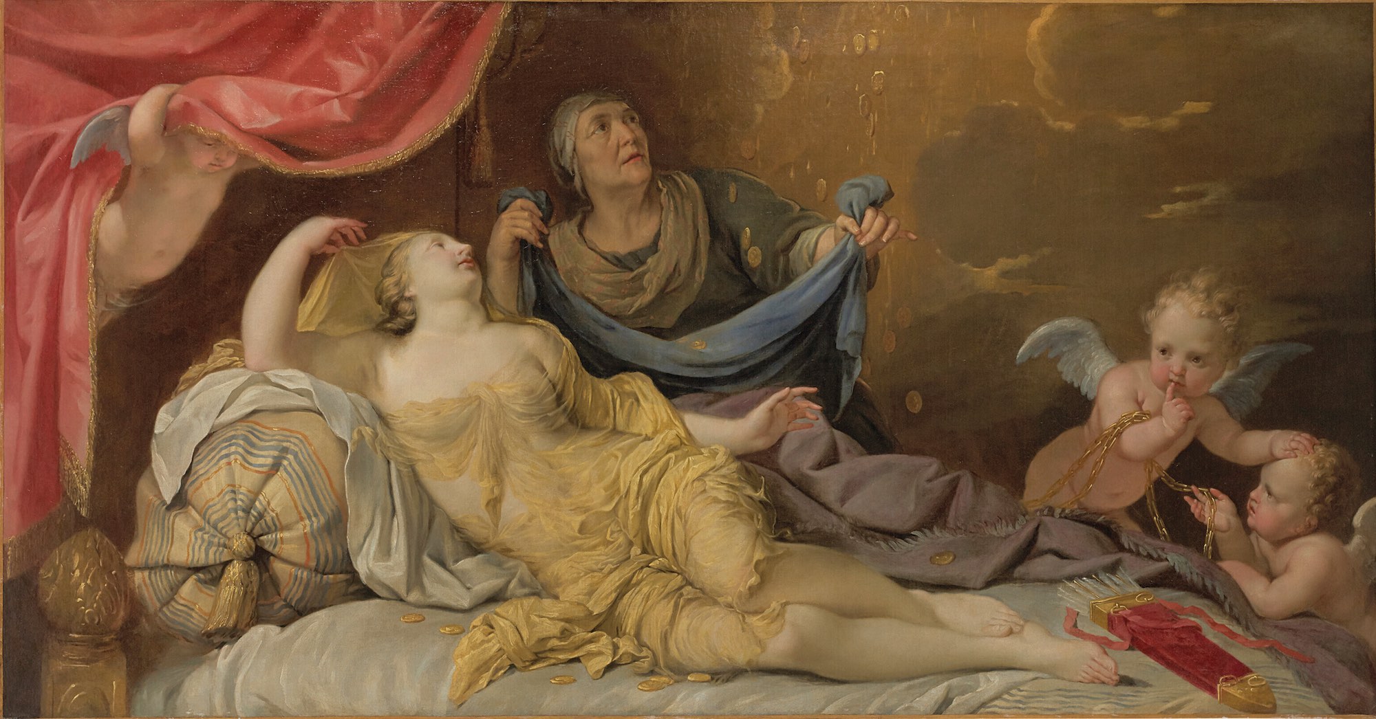La pluie d'or. Louis de Boulogne La pluie d'or. Louis de Boulogne