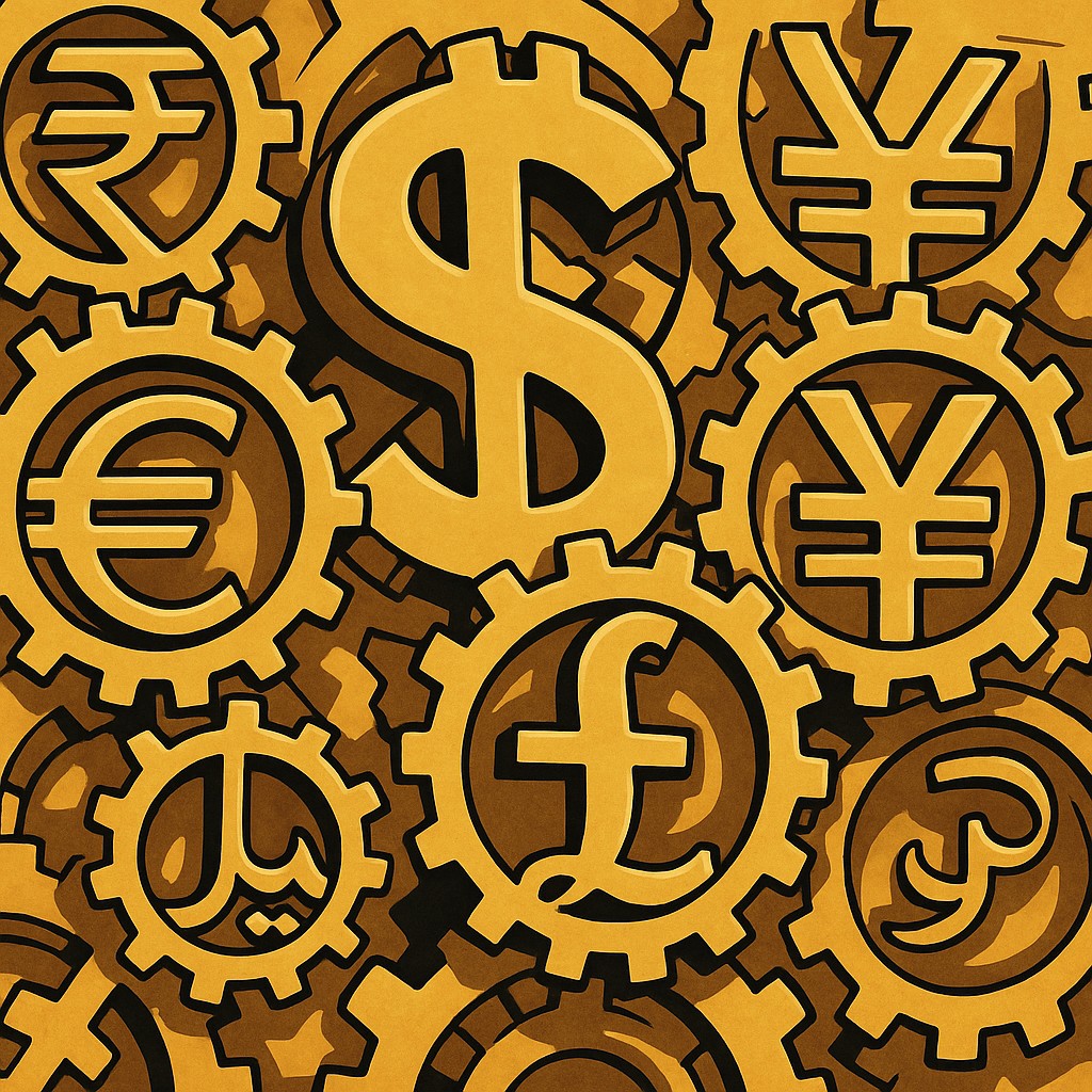 Symboles monétaires : prévision Goldman Sachs 2035 Symboles monétaires : prévision Goldman Sachs 2035