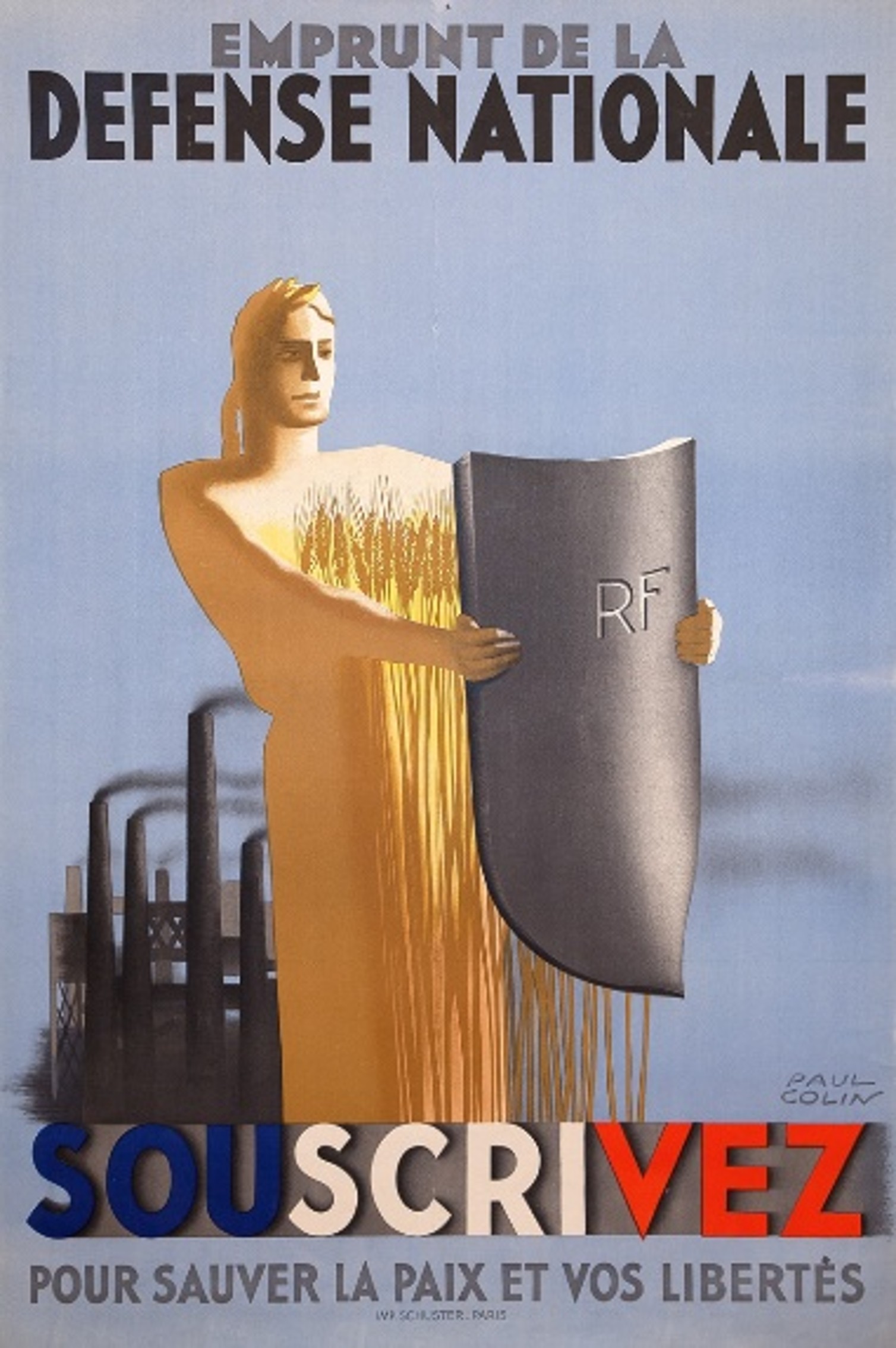 Eprunt de la Défense Nationale - Affiche collection maison de l'Epargne