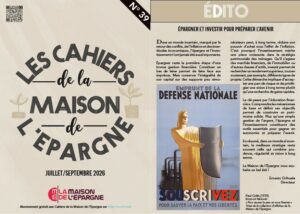 Les Cahiers de l'Epargne N° 39 Juillet-Septembre 2026 - couv