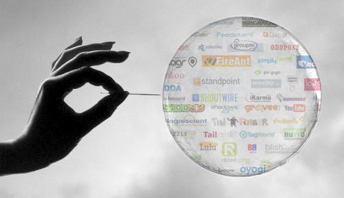 Eclatement de la bulle internet