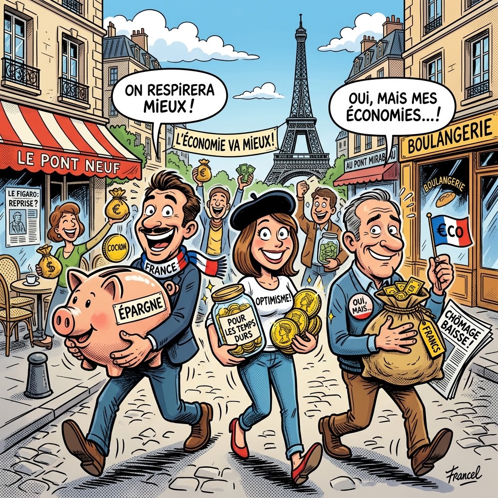 Les français sont plus optimisites cet été Les français sont plus optimisites cet été
