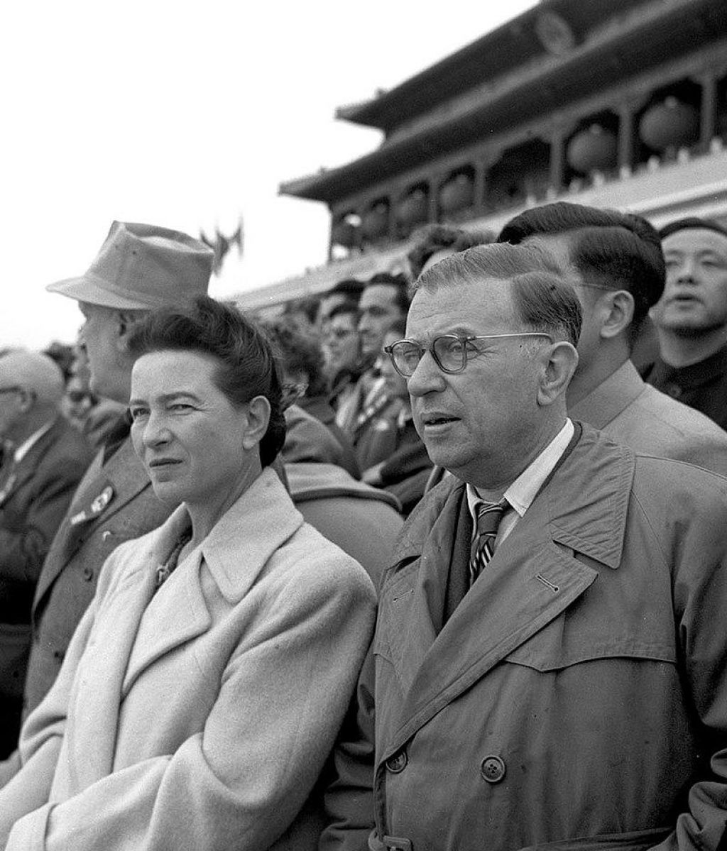 Simone de Beauvoir et Jean-Paul Sartre, Beijing (1955)