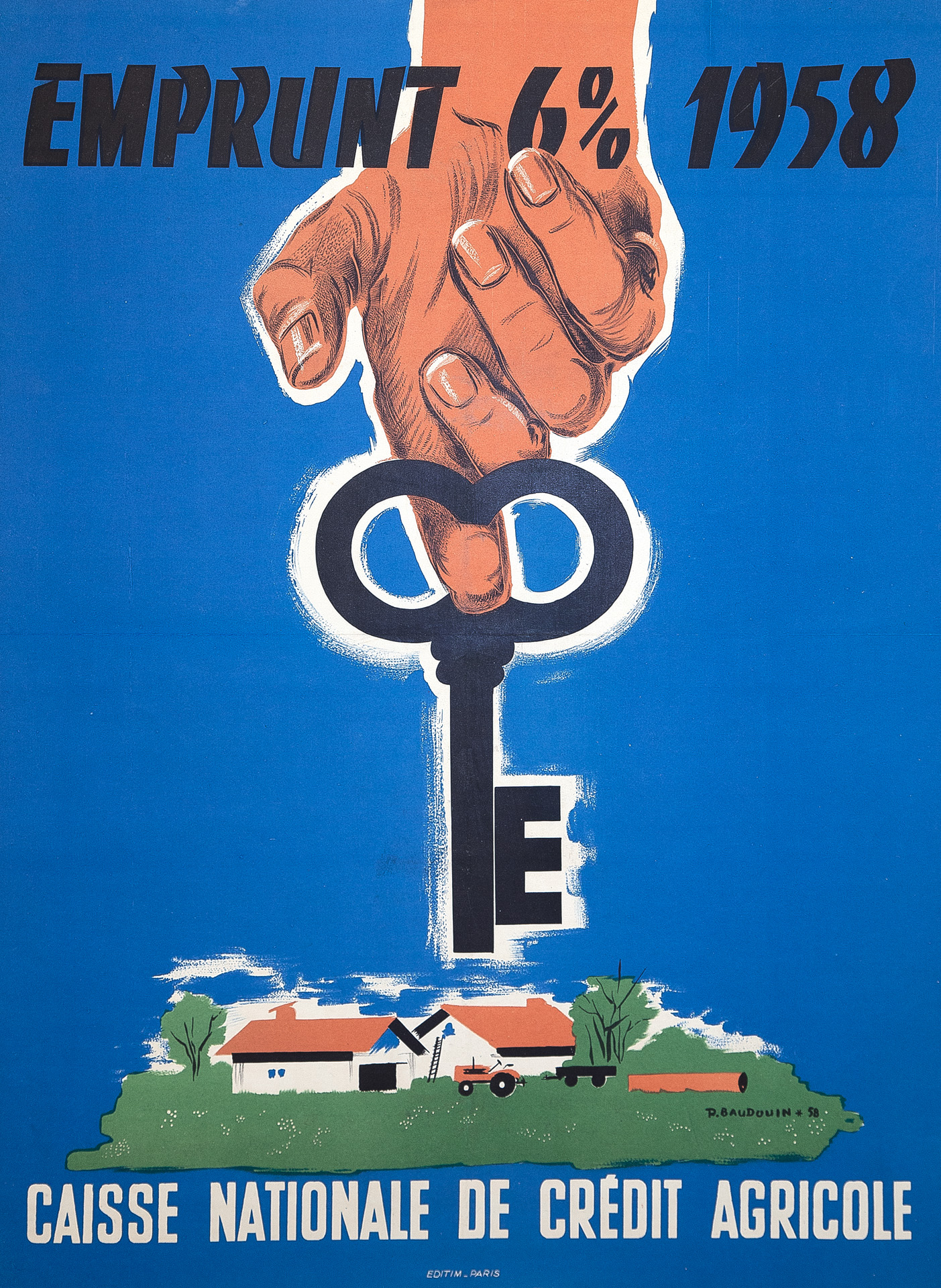 Emprunt 6% 1958