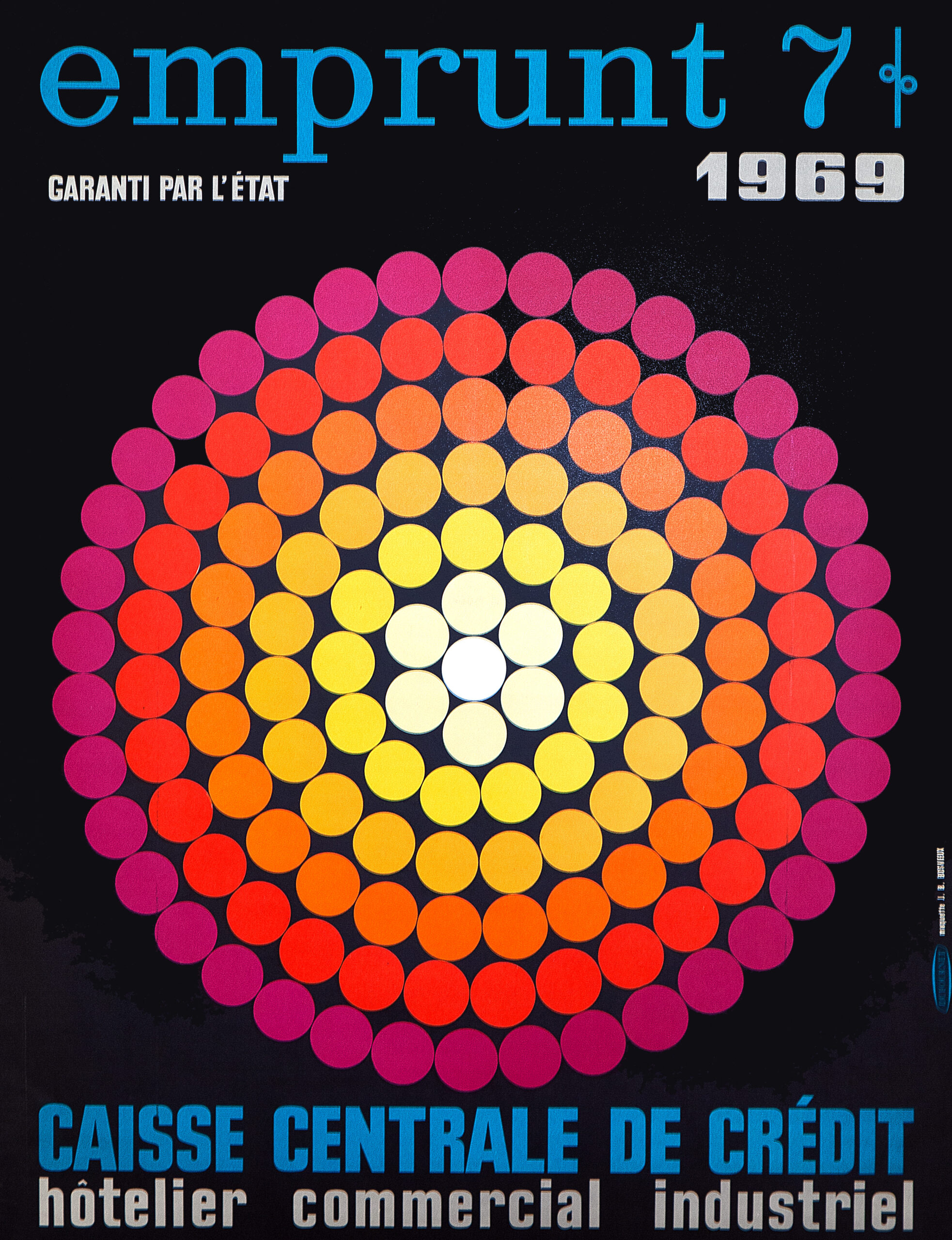 Emprunt 7% 1969 garanti par l'état