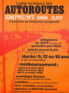 Emprunt 1968 6,25% à tranches de rendement progressif