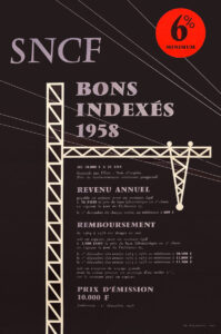 Bons indexés 1958 6% minimum