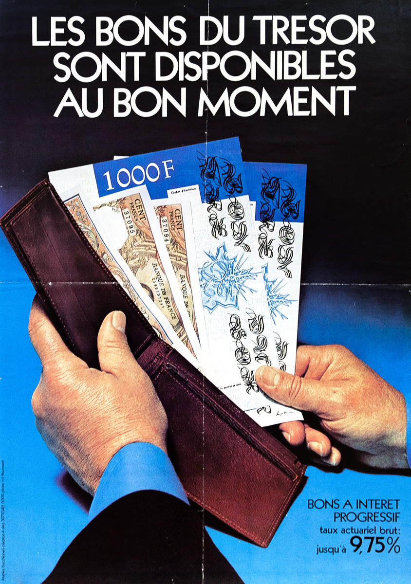 Bons à intérêt progressif taux actuariel brut : jusqu'à 9,75%