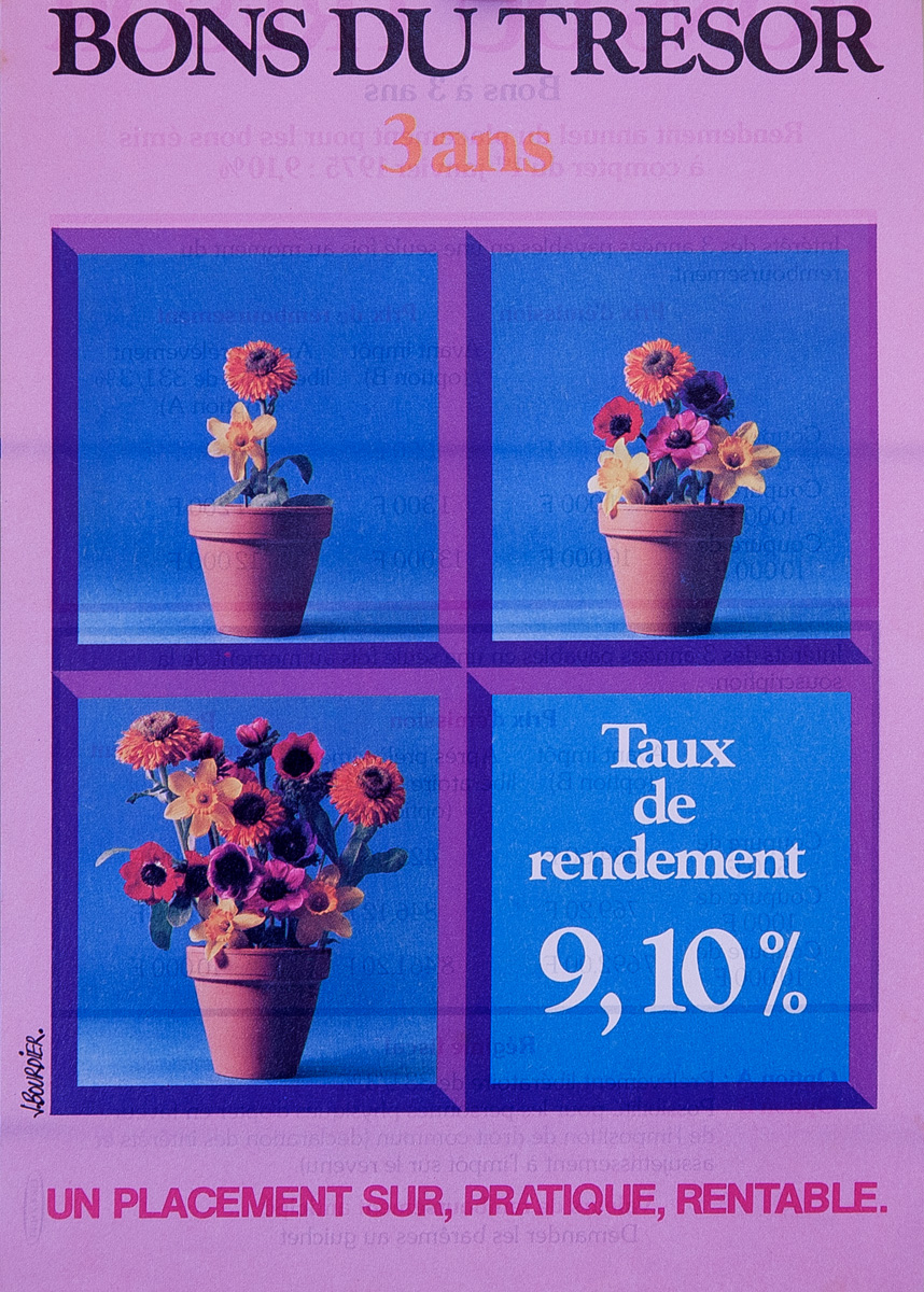 Bons du trésor 3 ans Taux de rendement 9,1%
