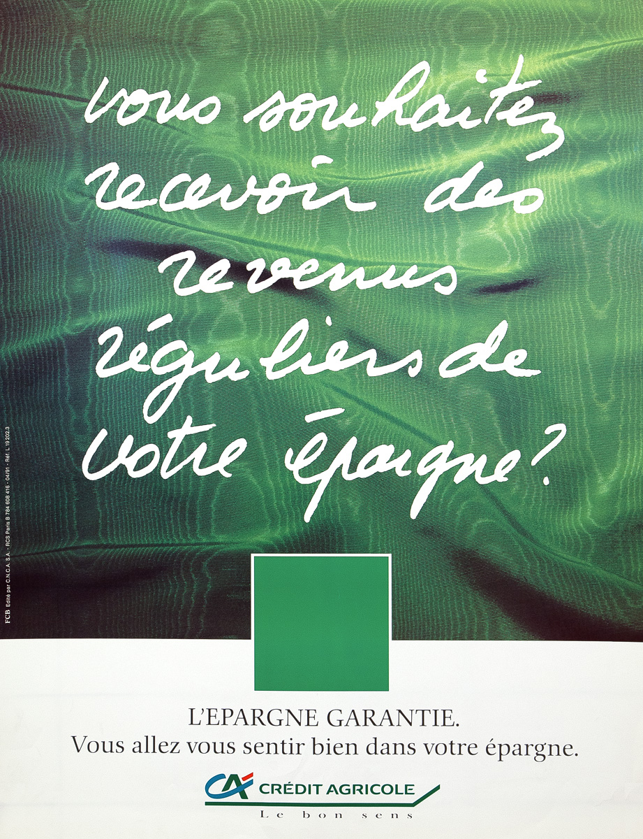 L'épargne garantie. Vous allez vous sentir bien dans votre épargne