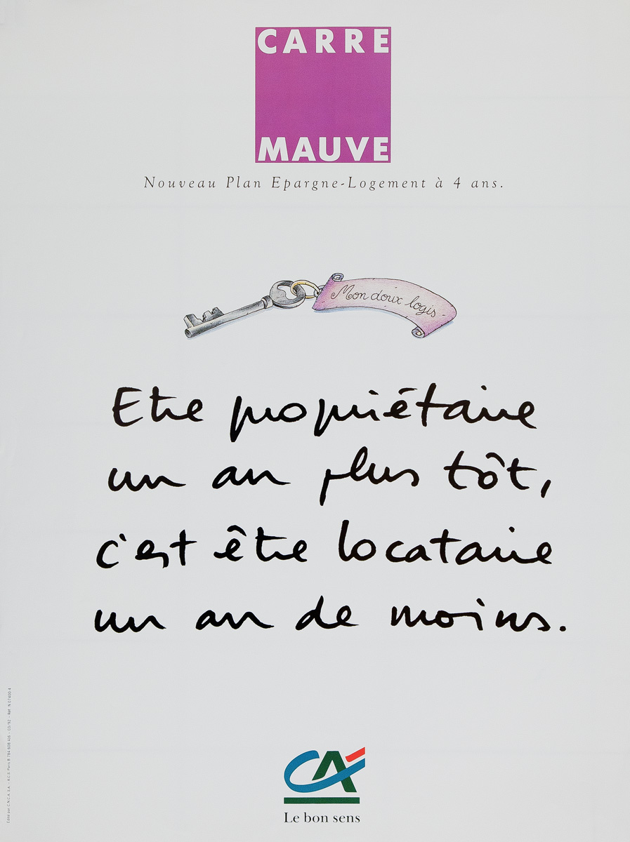 Carré mauve : Nouveau plan épargne-logement à 4 ans