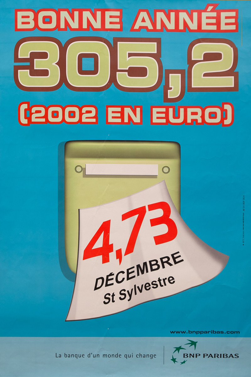 Bonne année 305,2 (2002 en euro)