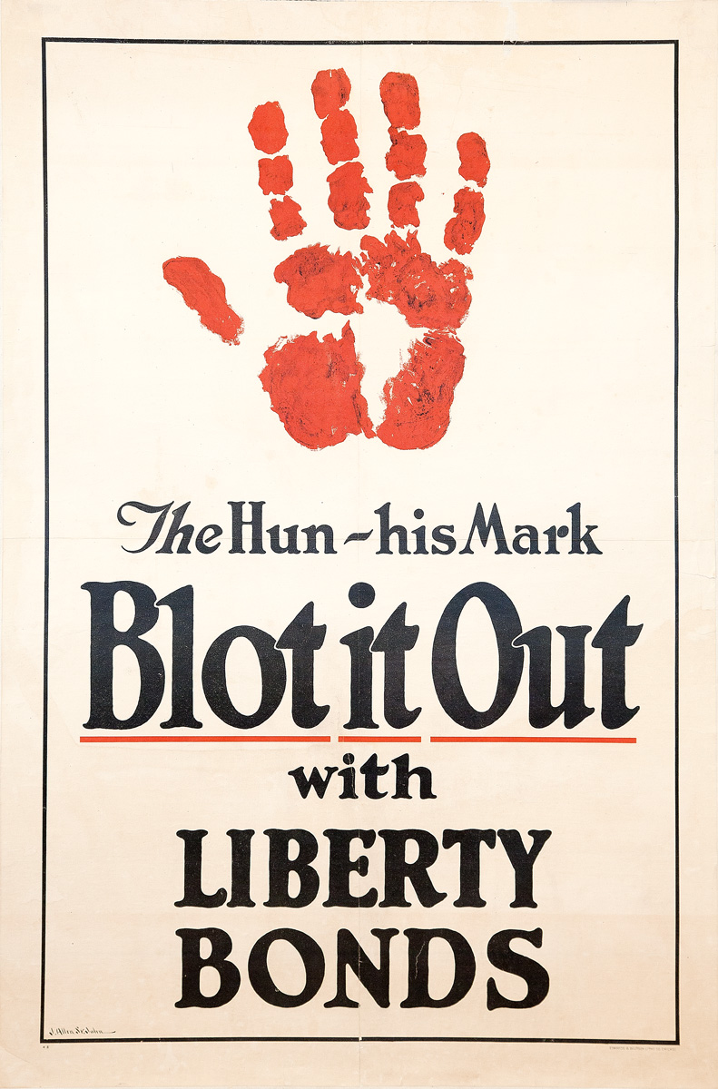 Blot it out with liberty bonds