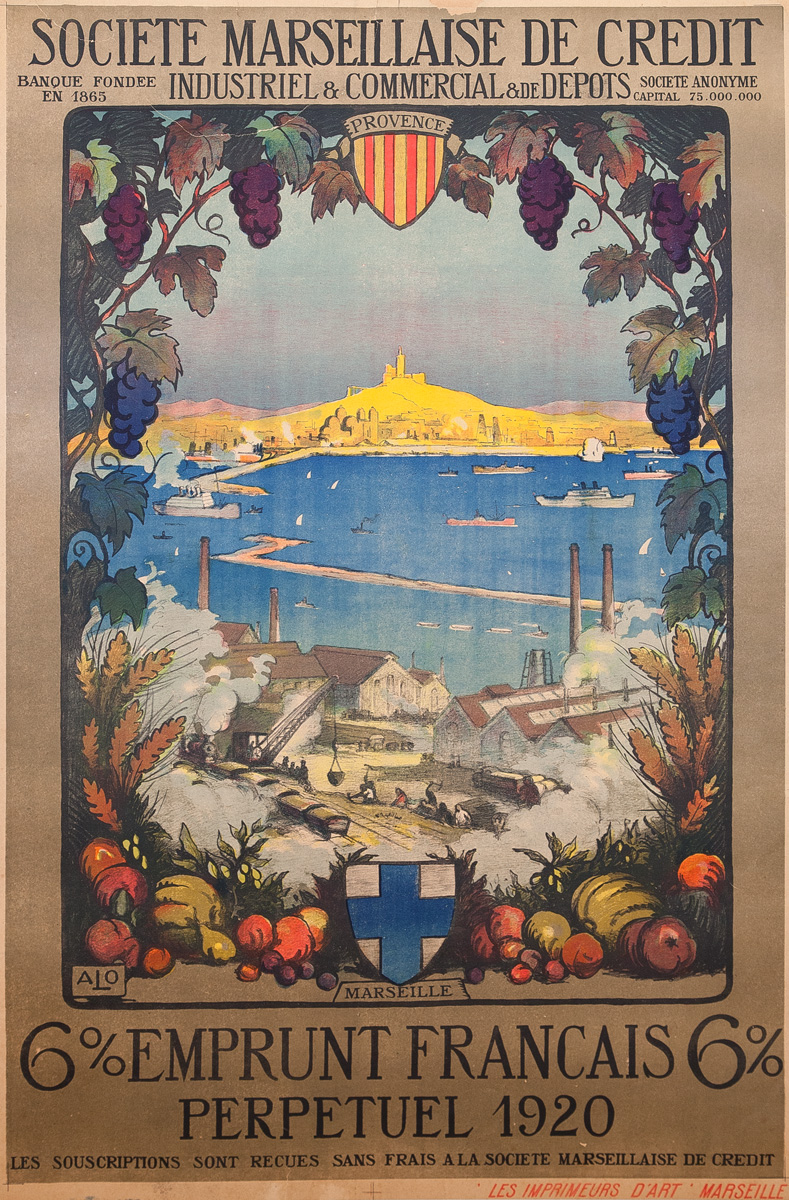 Emprunt Français perpetuel 1920 6%