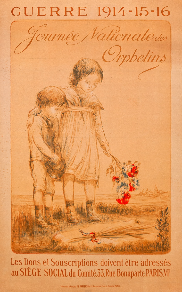 Guerre 1914-15-16 Journée nationale des orphelins