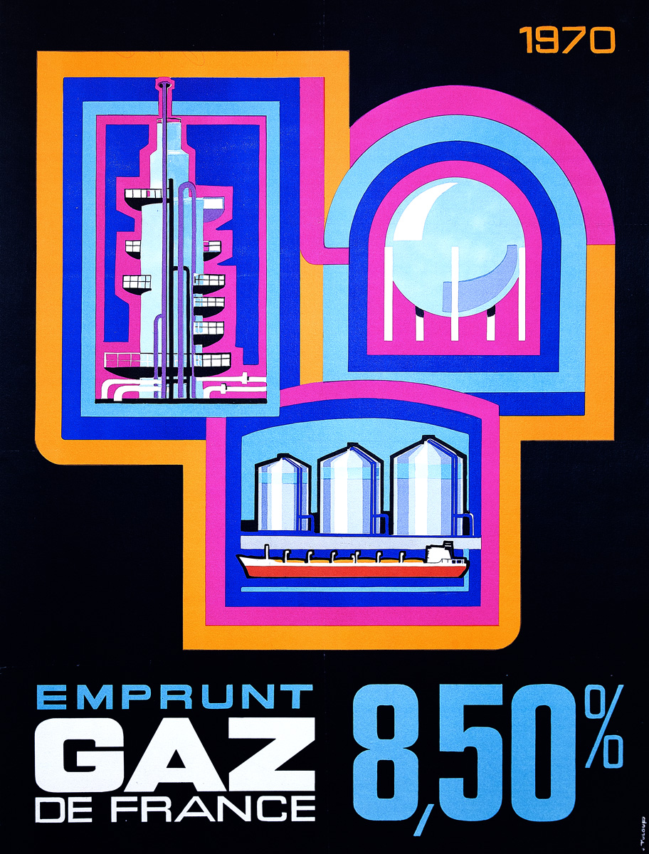 Emprunt gaz de France 8,5% 1970