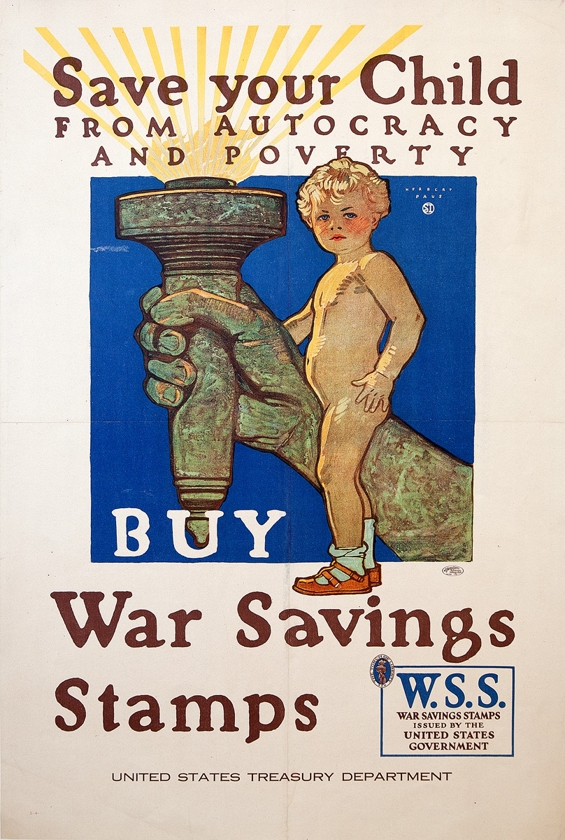 Buy war savings stamps