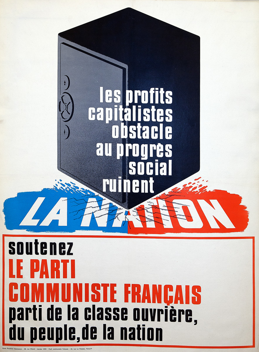 Soutenez le parti communiste Français parti de la classe ouvrière, du peuple, de la nation