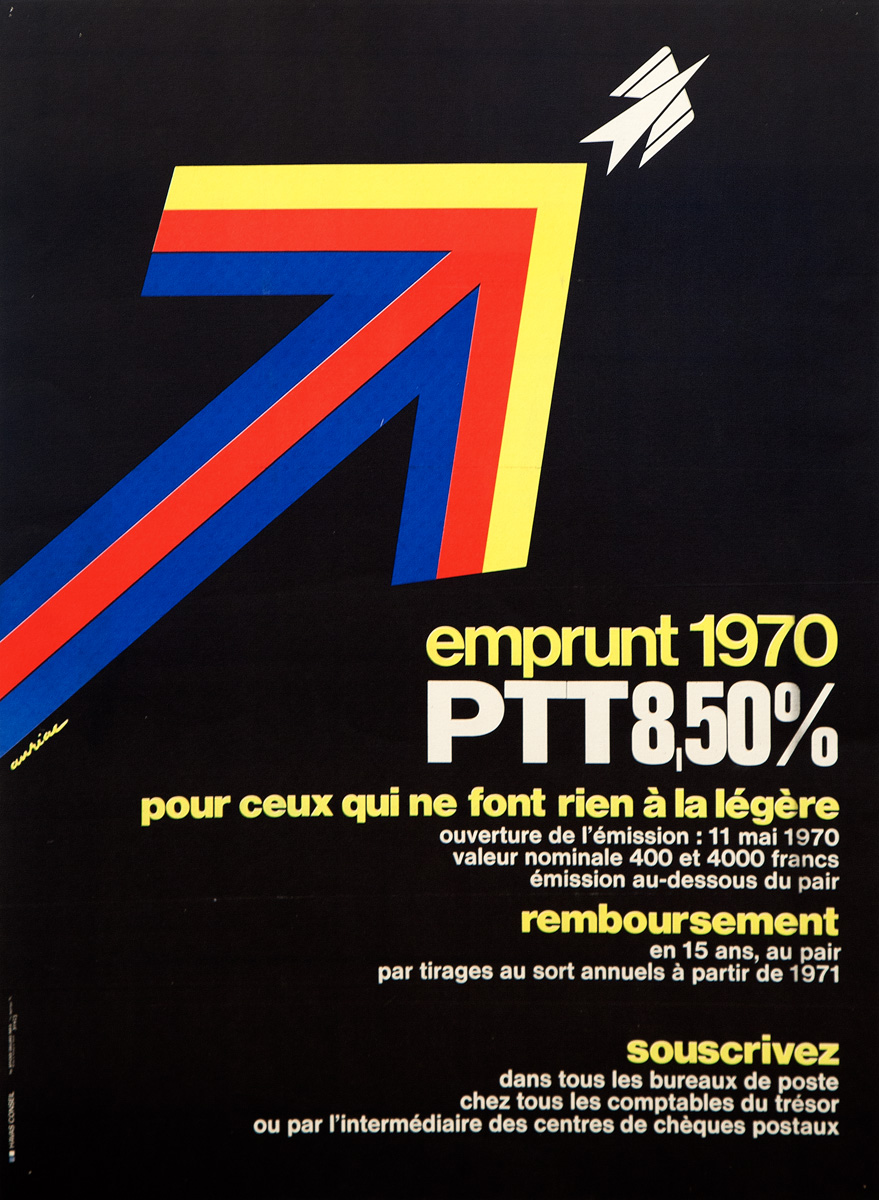 Emprunt 1970 P.T.T. 8,5%