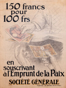 En souscrivant à l'emprunt de la paix