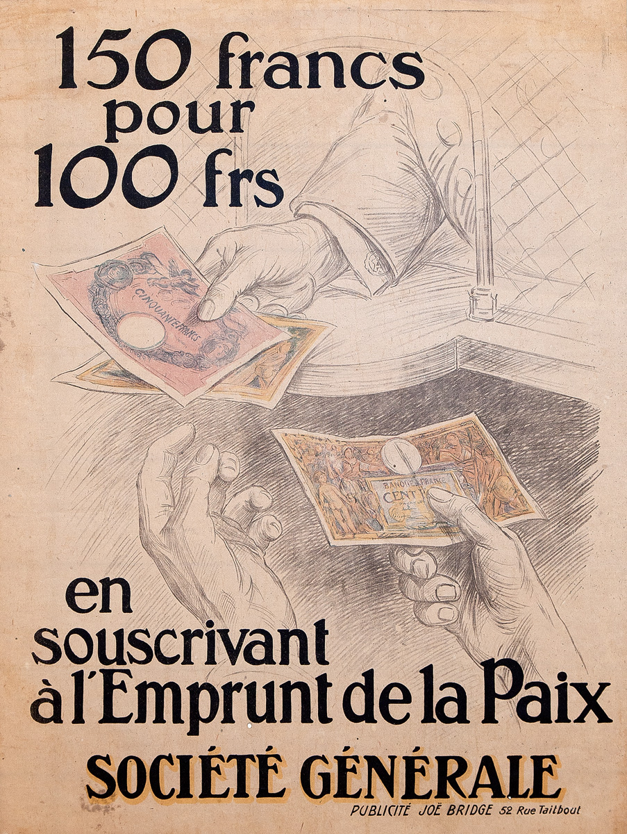 En souscrivant à l’emprunt de la paix