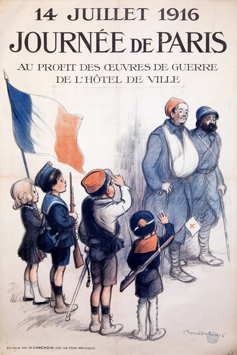 14 Juillet 1916 Journée de de Paris