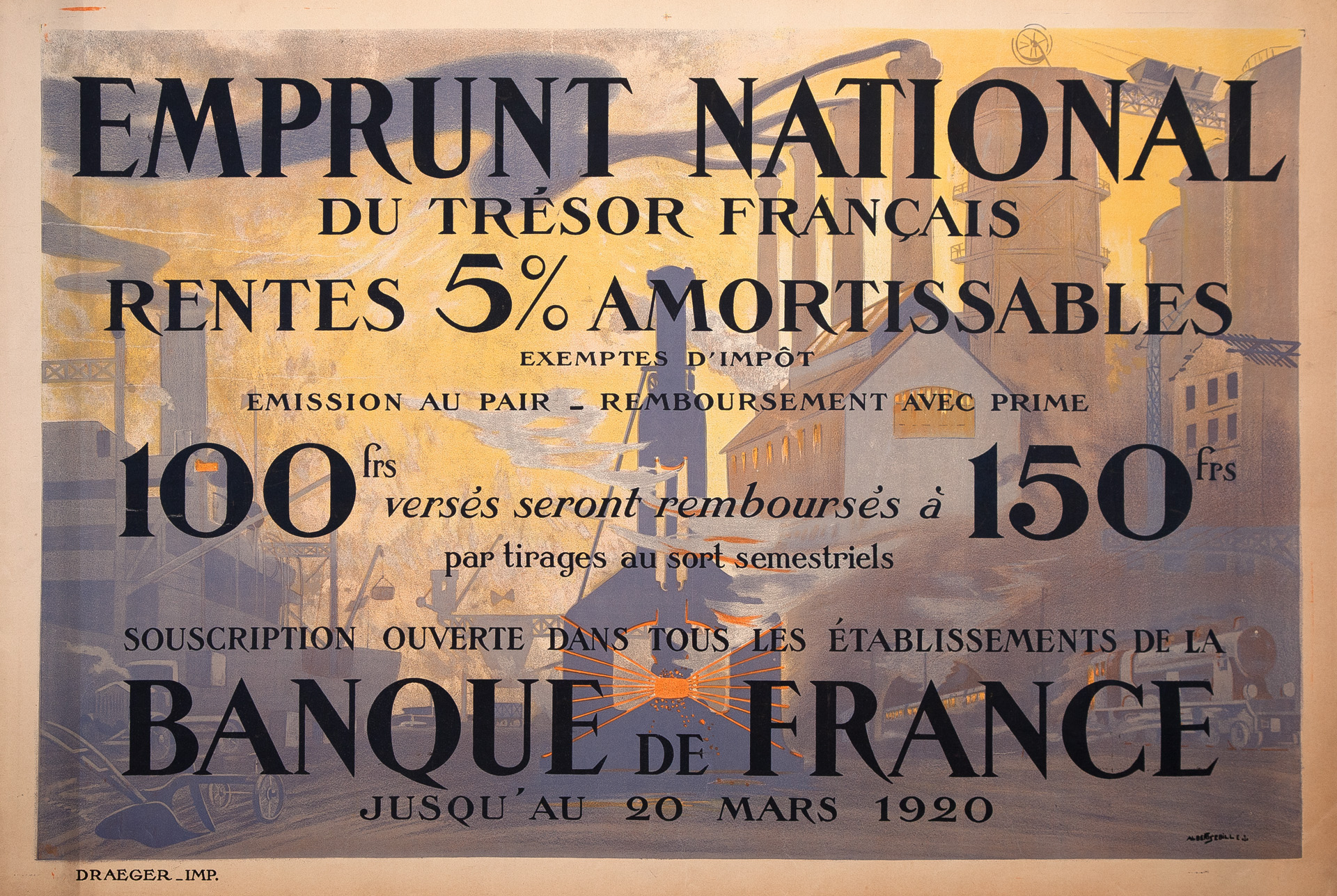 Emprunt National du trésor Français